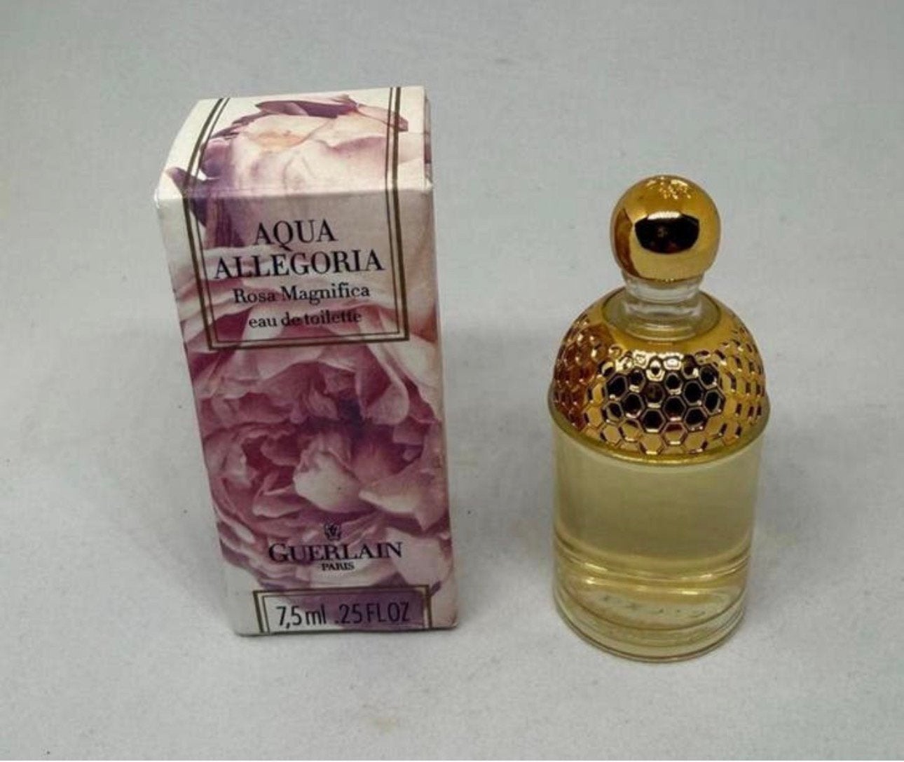 Parfum miniatuur Aq.All. Lavande Velours 7,5 ml edt Guerlain, Verzamelen, Parfumverzamelingen, Verzenden, Nieuw, Miniatuur, Gevuld