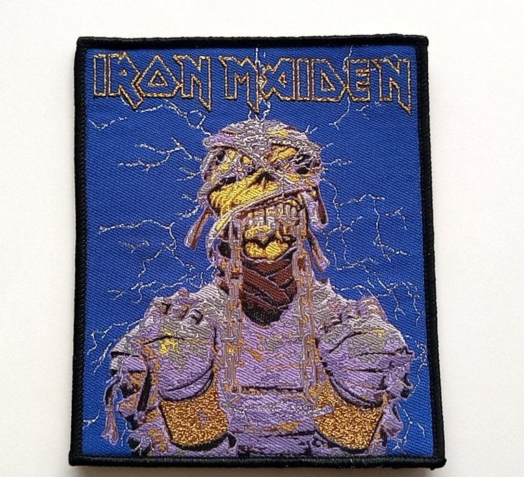 Iron Maiden mooie  Powerslave limited edition patch 93, Verzenden, Nieuw, Kleding