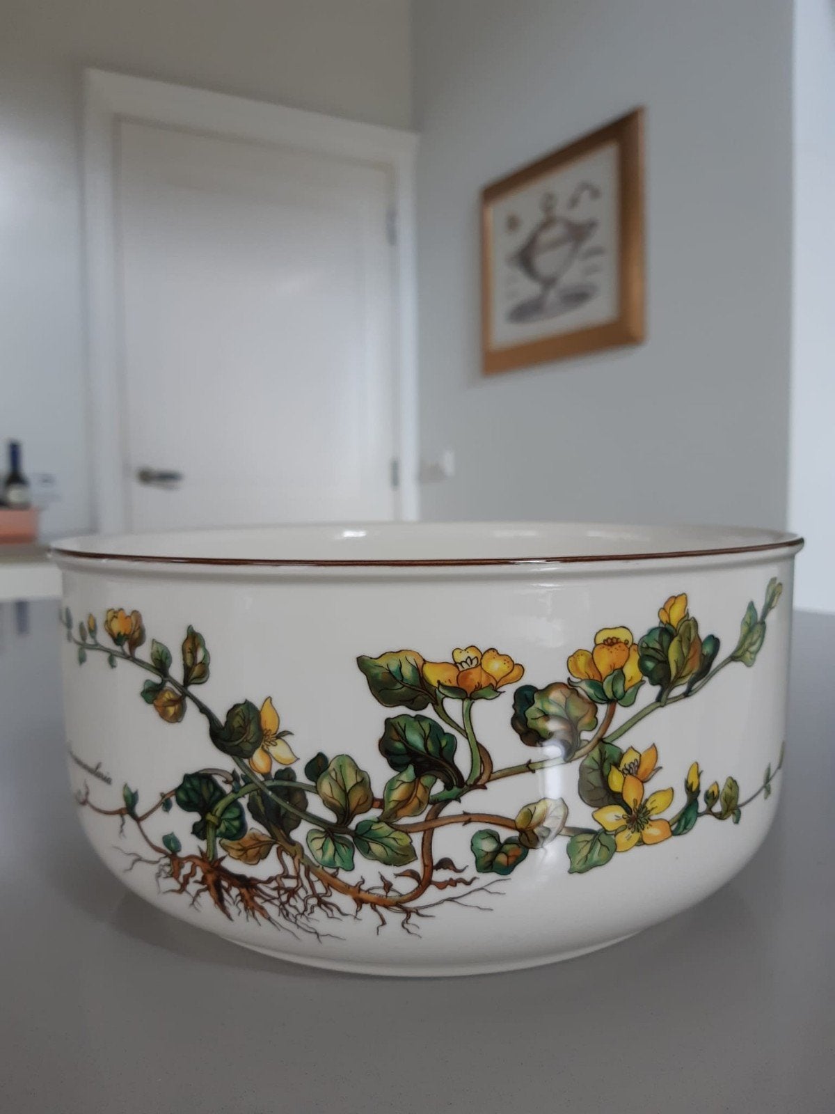 Grote Saladeschaal Villeroy en Boch Botanica, Huis en Inrichting, Keuken | Servies, Ophalen of Verzenden, Overige stijlen, Porselein