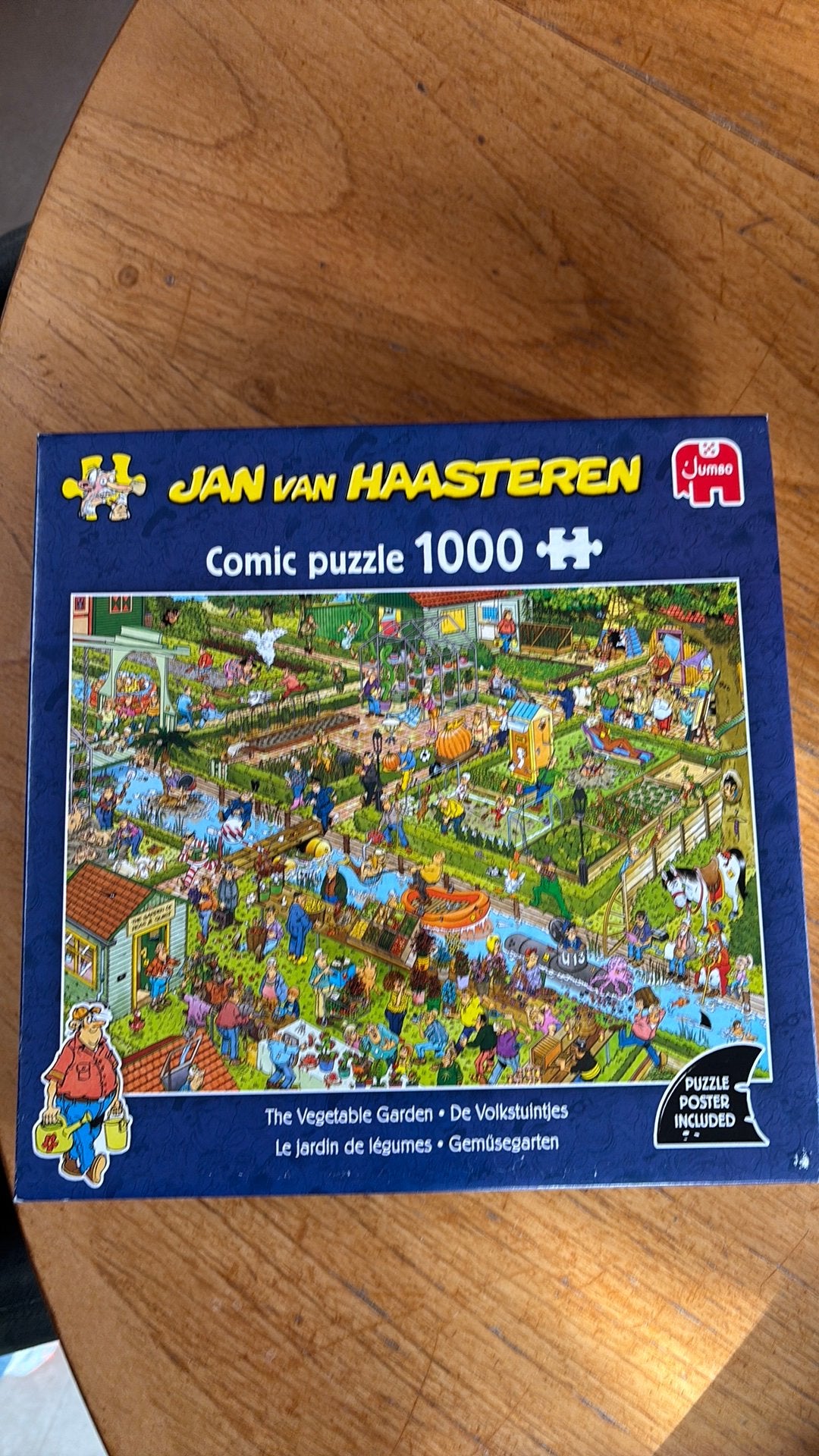 Jan van haasteren - volkstuintjes, Ophalen, 500 t/m 1500 stukjes, Zo goed als nieuw