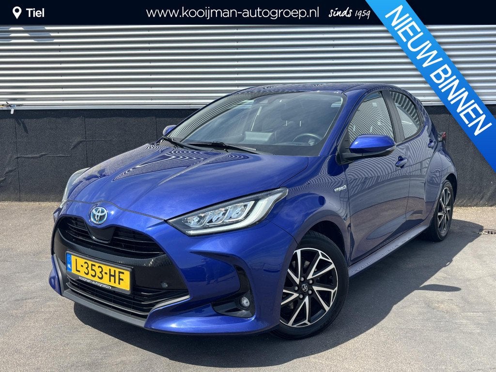 Toyota Yaris 1.5 Hybrid Dynamic automaat Incl: AppleCarPlay, Auto's, Toyota, Bedrijf, Te koop, Yaris, ABS, Achteruitrijcamera