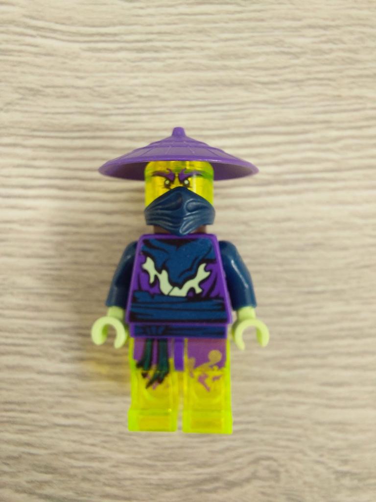 Lego Ninjago minifiguur Ghost Warrior Cowler! Njo156, Lego, Ophalen of Verzenden, Zo goed als nieuw, Minifiguur