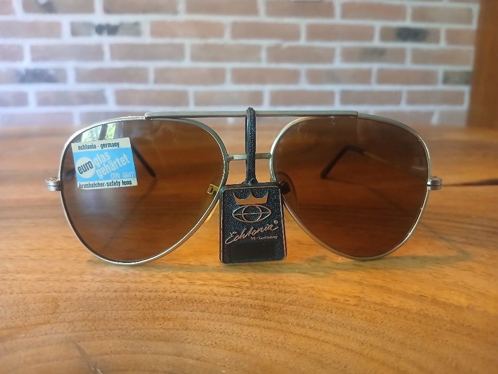 Vintage zonnebril Echtenia Heren / Dames, Overige merken, Zonnebril, Overige kleuren, Nieuw