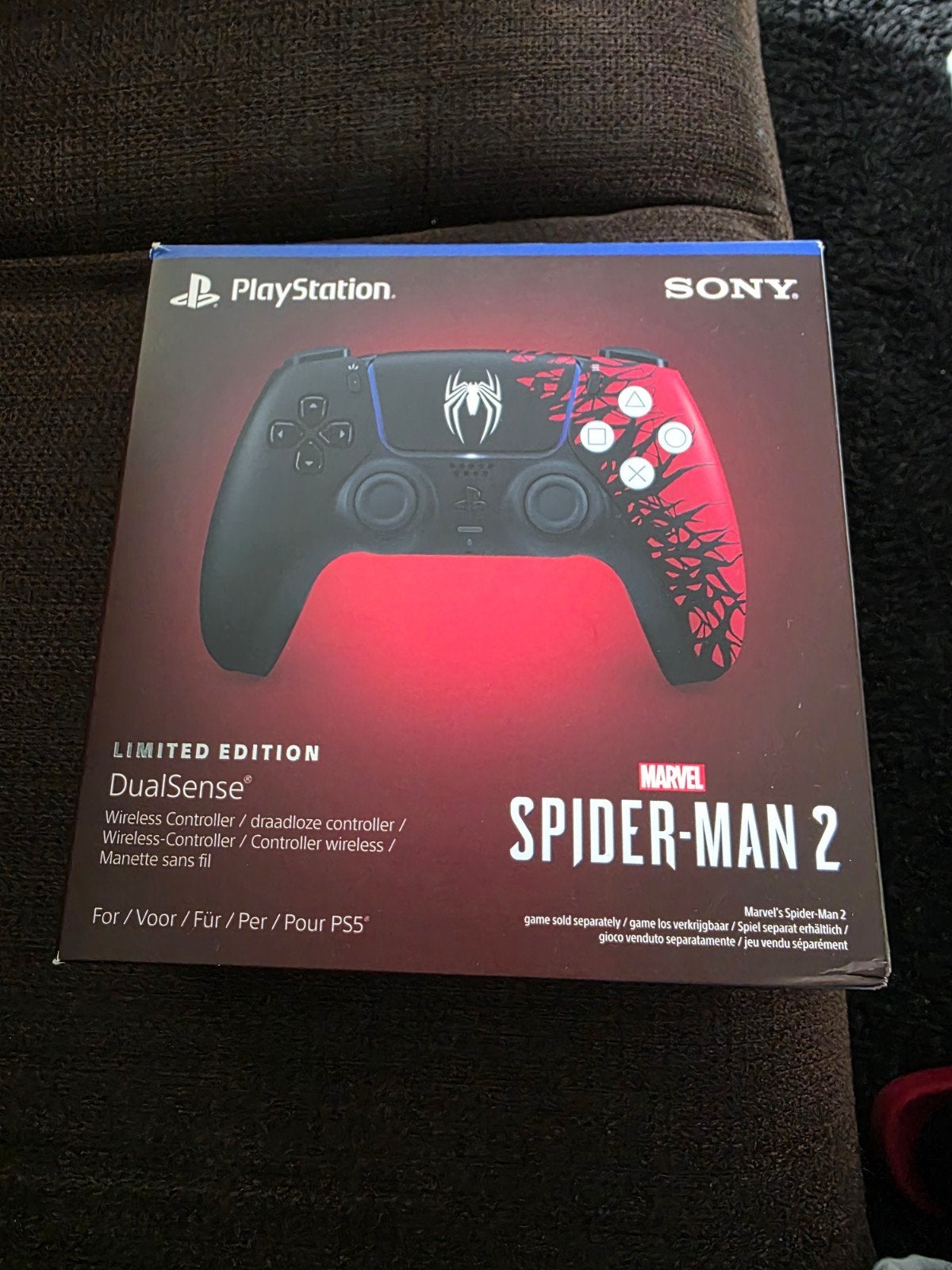 PS5 DualSense Controller Limited Edition Spider-Man 2, Spelcomputers en Games, Spelcomputers | Sony PlayStation 5, Nieuw, Playstation 5