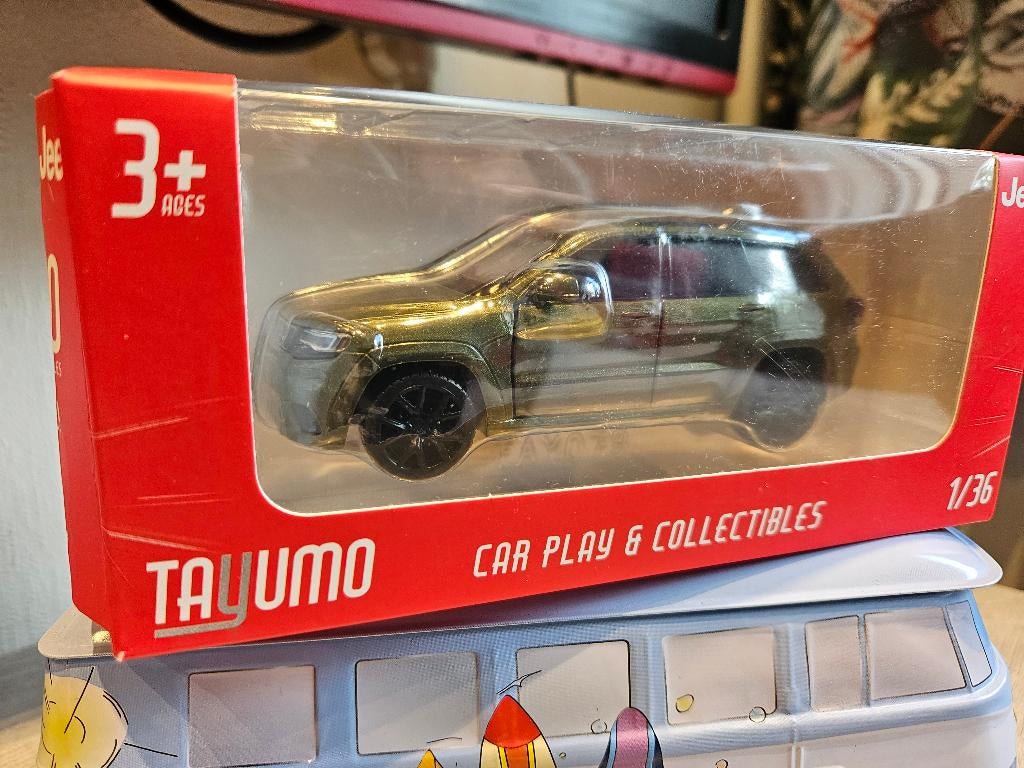 Tayumo Jeep Grand Cherokee Trackhawk 1:36 green, Ophalen of Verzenden, Nieuw, Auto, Overige merken