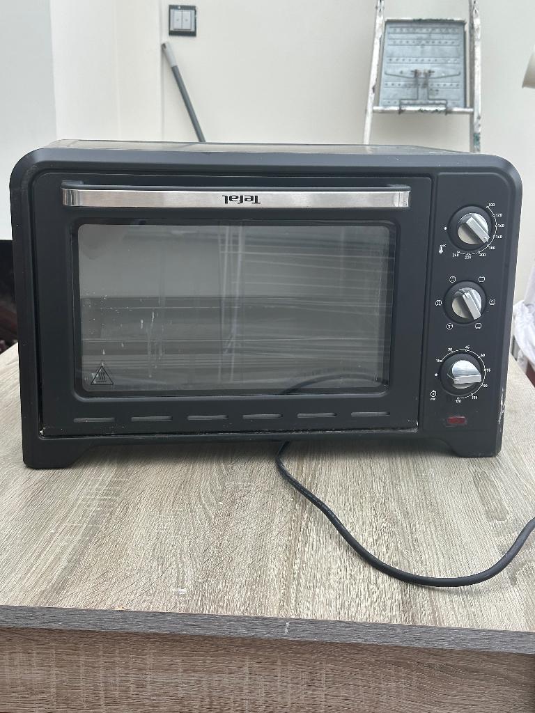 TEFAL OF4958 Optimo Oven Zwart, Ophalen, Minder dan 45 cm, Gebruikt, Oven