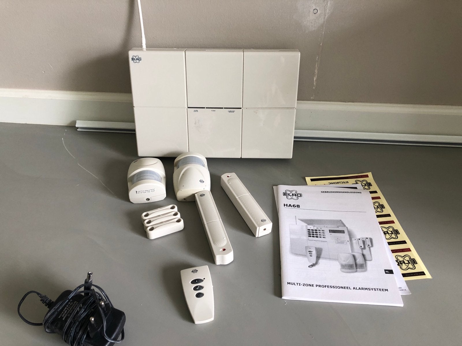 Elro HA68 Multi-Zone Professioneel Alarmsysteem, Ophalen, Compleet systeem, Draadloos, Beweging