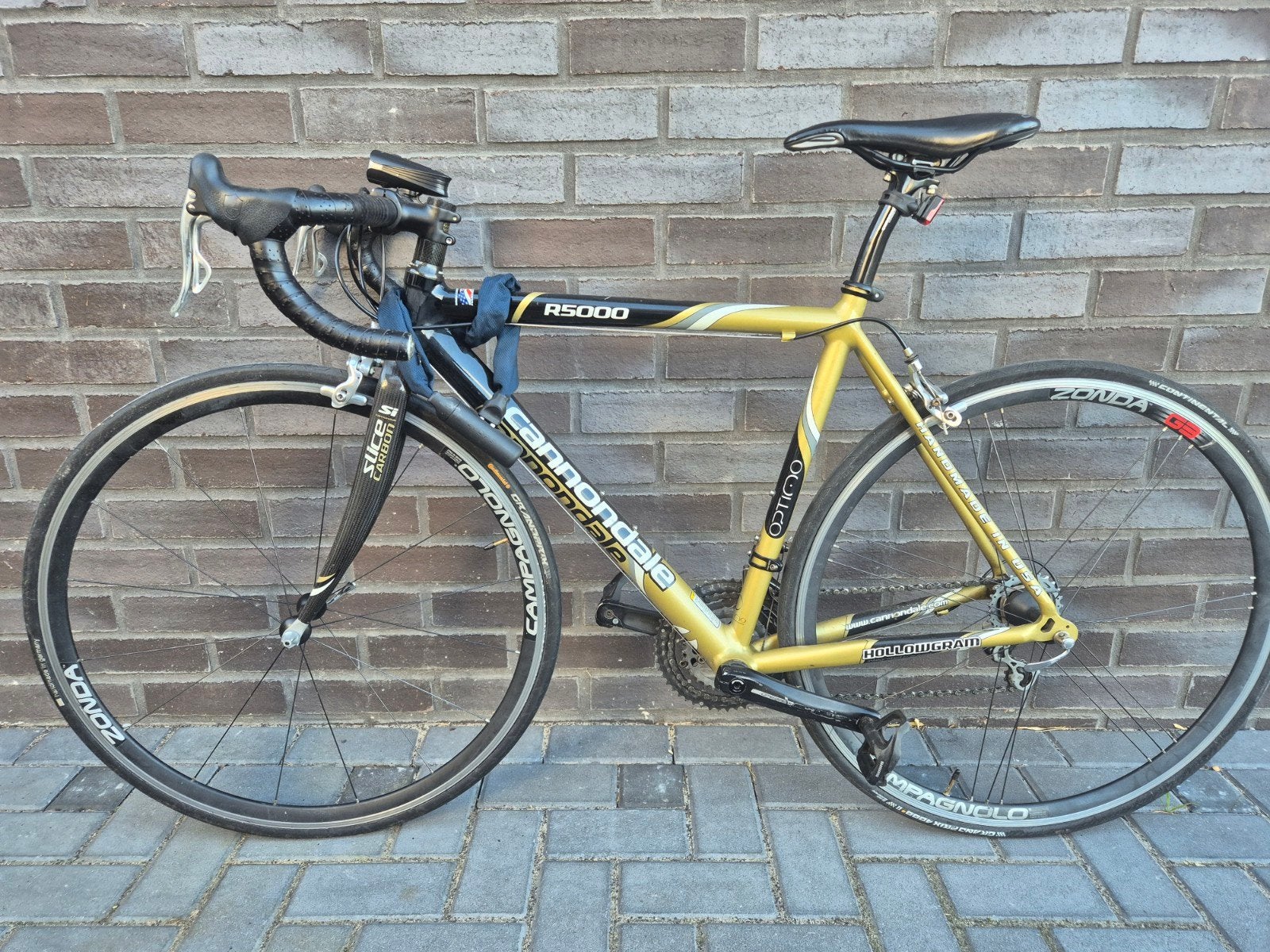 Cannondale R5000 racefiets, Overige merken, 28 inch, Gebruikt, Velgrem