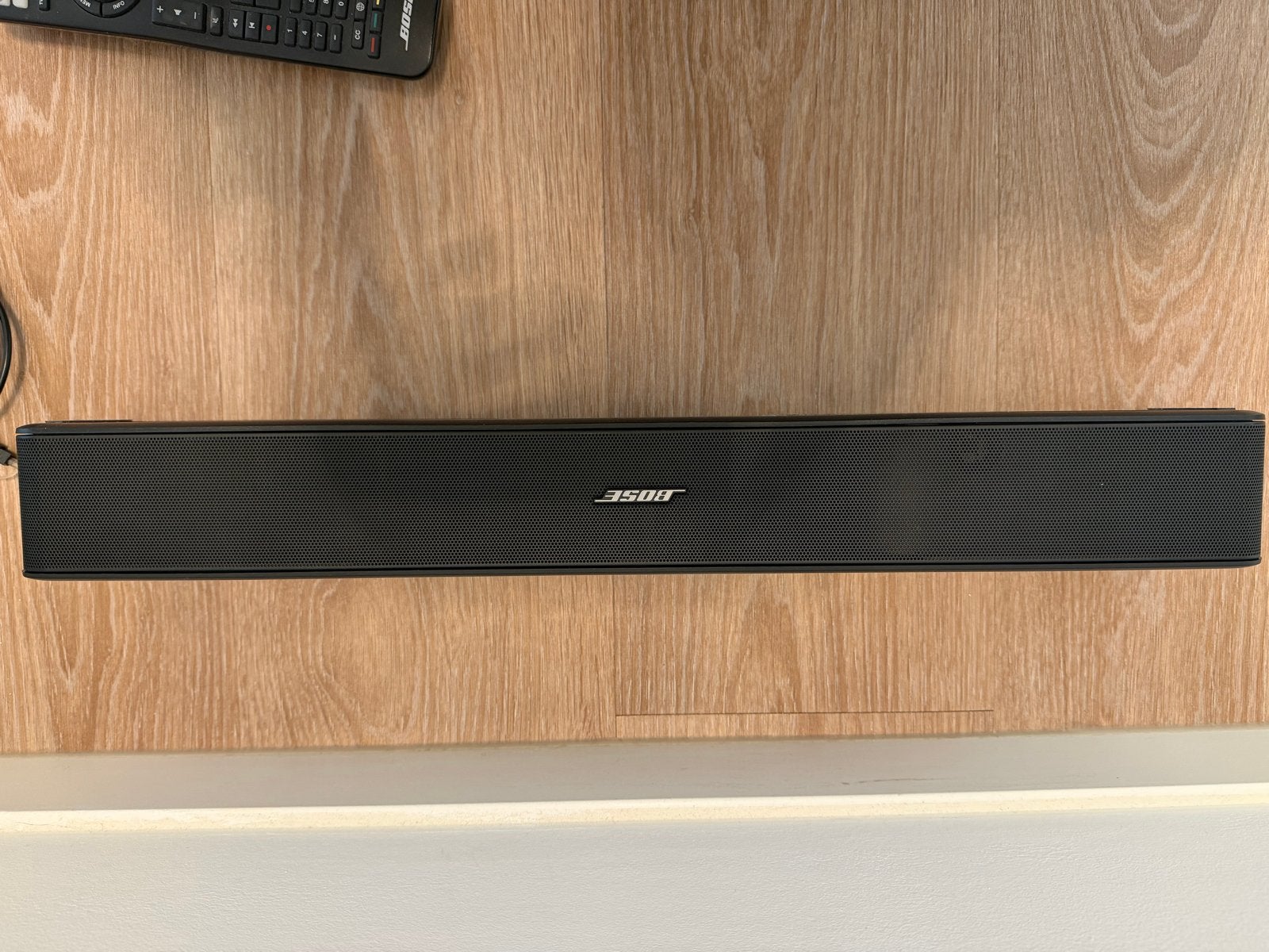 Bose Solo 5 TV Sound System Soundbar met afstandsbediening, Ophalen of Verzenden, Bluetooth, Zo goed als nieuw