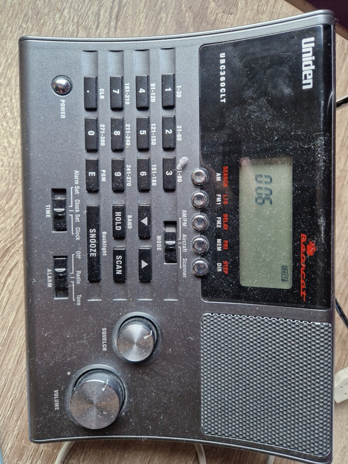 Uniden UBC360CLT Bearcat Scanner Radio, Ophalen of Verzenden, Gebruikt