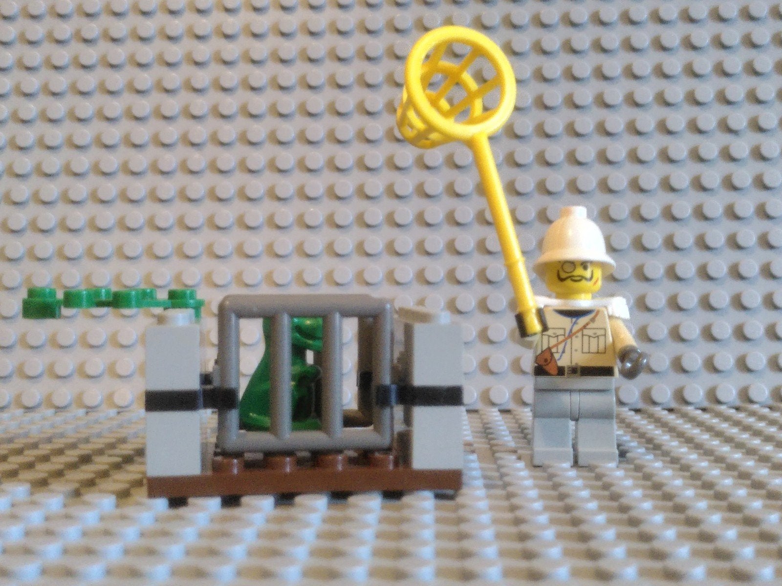 Lego 5914 Baby T-tex trap, Gebruikt, Lego, Ophalen of Verzenden, Complete set