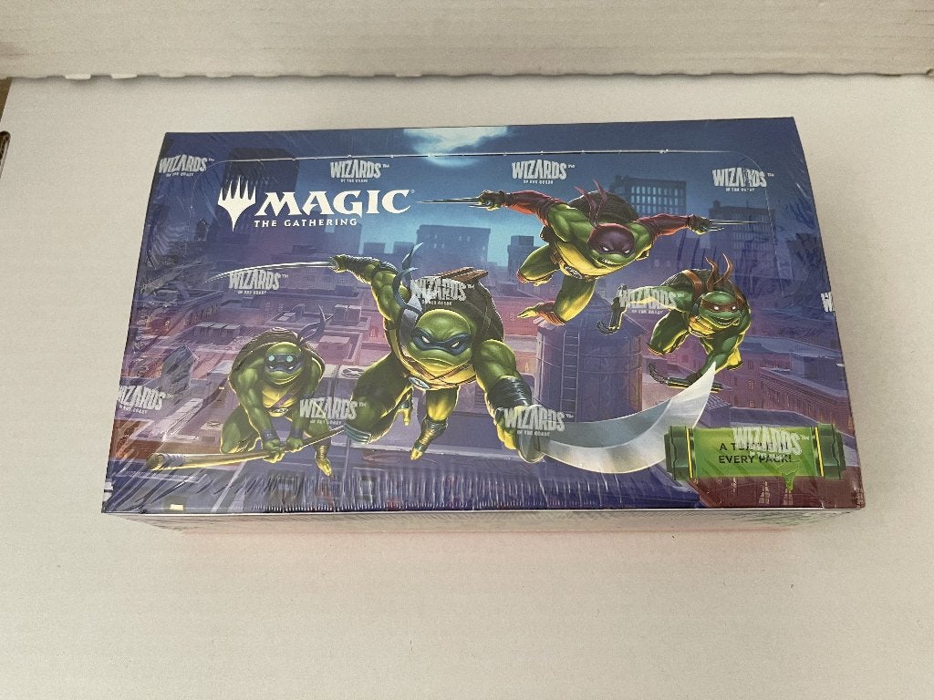 Teenage Ninja Turtles BoosterBox English Magic The Gathering, Hobby en Vrije tijd, Verzamelkaartspellen | Magic the Gathering