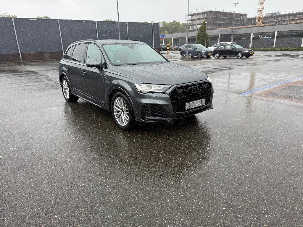 Audi Q7 55 TFSI Quattro S-Line 7 Persoons, Automaat, Dealer onderhouden, 340 pk, Leder