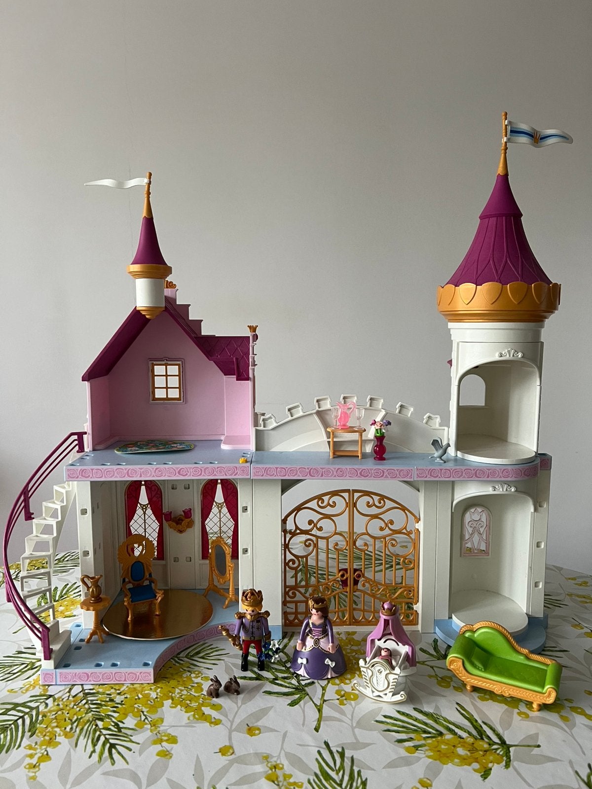 Playmobil Koninklijk Bezoeken › prinsessen slot - 6849, Kinderen en Baby's, Complete set, Ophalen of Verzenden, Zo goed als nieuw