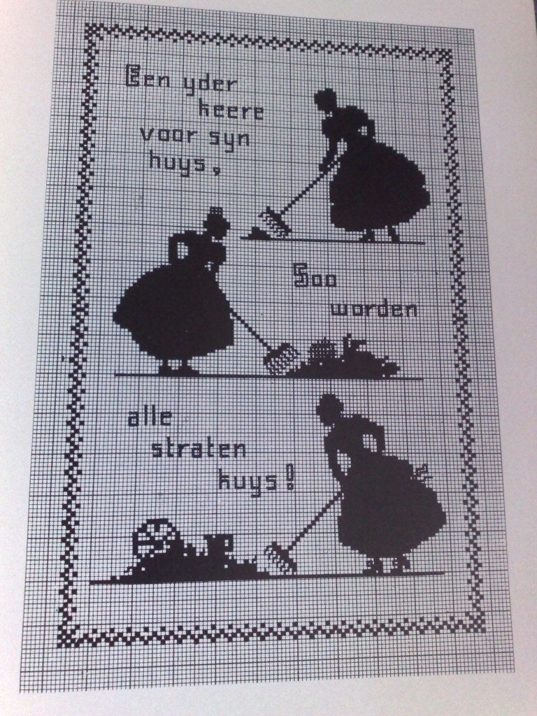 Vrijheyt Blijheyt - Oud Hollandsche in Kruissteek 1940 /1945, Verzenden, Zo goed als nieuw, Patroon
