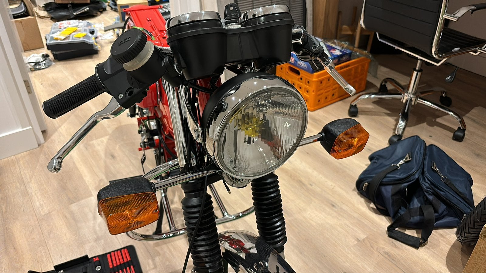 Kreidler ZKW 155MM koplamp, Ophalen, Nieuw, Koplamp