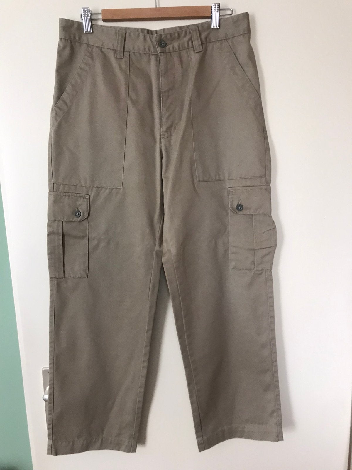 Zgan broek van DOCKERS maat 32/30., Ophalen of Verzenden, Zo goed als nieuw, Overige maten, Beige