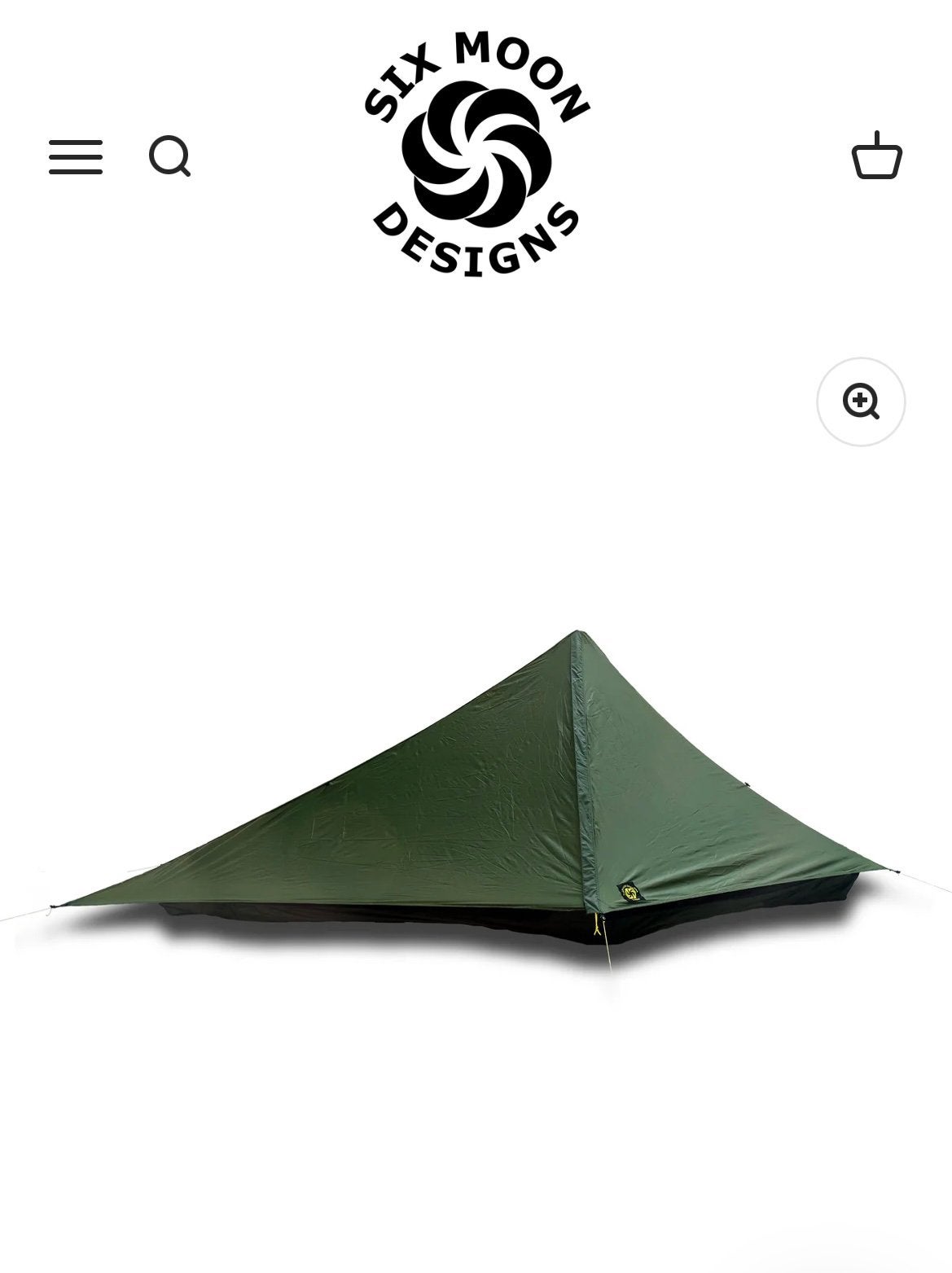 Six Moon Designs Skyscape trekker backpacking tent, Ophalen of Verzenden, Zo goed als nieuw, Tot en met 2