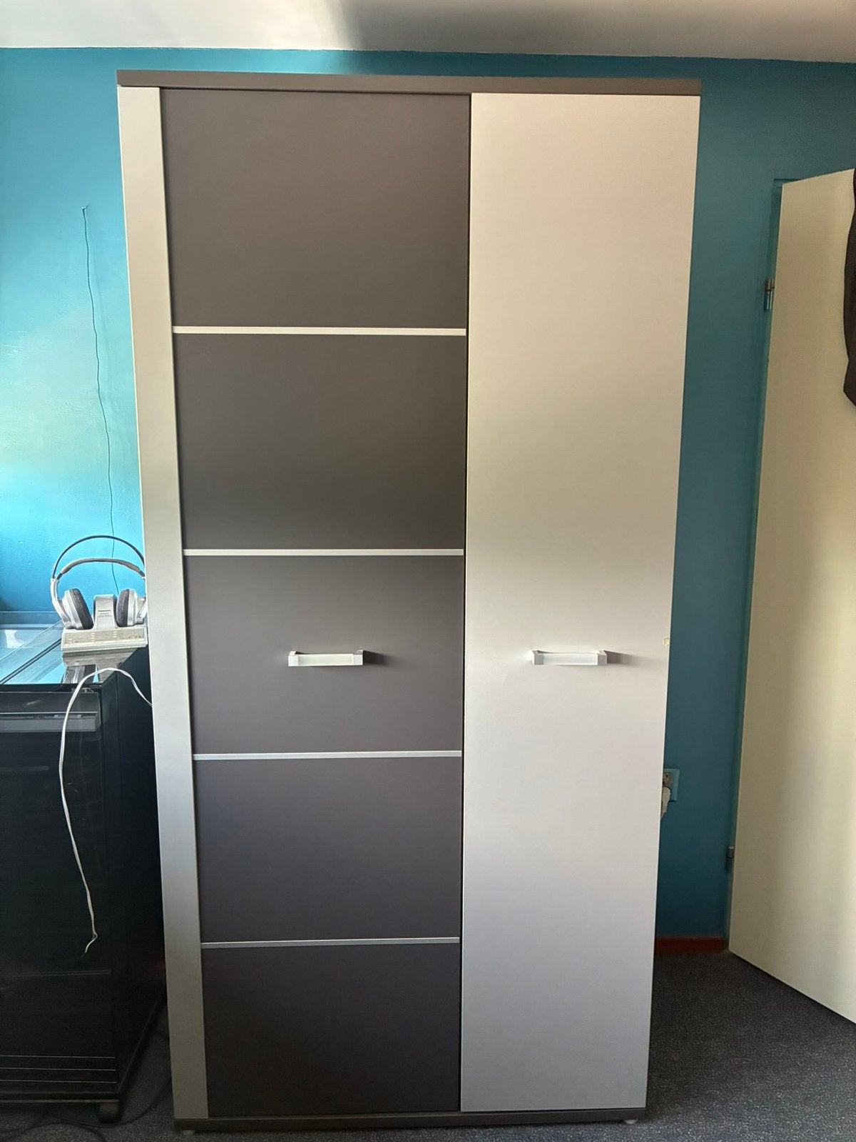 Kledingkast, Huis en Inrichting, Kasten | Kledingkasten, Ophalen, 100 tot 150 cm, Zo goed als nieuw, 150 tot 200 cm