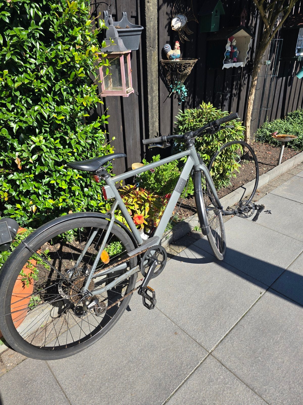 Elops racefiets met slag in wiel, compleet, 28 inch, Gebruikt, Schijfrem, Ophalen