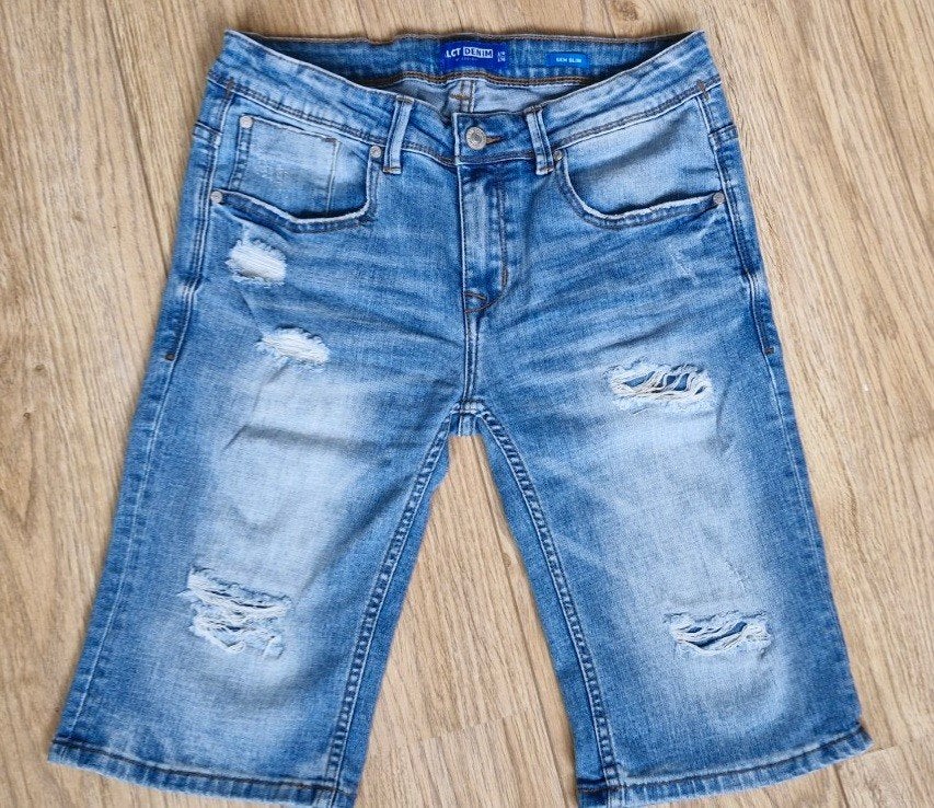 Stoere Coolcat jeans korte broek maat 170/176, Kinderen en Baby's, Broek, Gebruikt, Coolcat, Ophalen of Verzenden