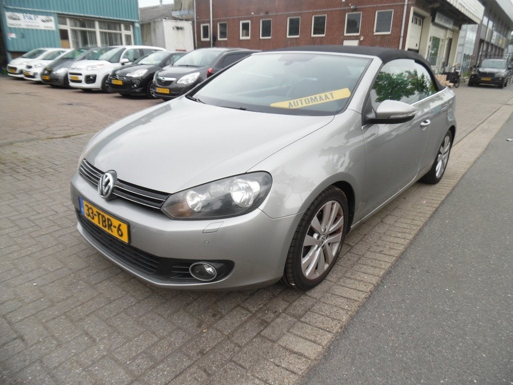 Volkswagen Golf Cabriolet automaat 1.4 TSI apk 8.27 navi, Automaat, 730 kg, Gebruikt, 4 cilinders
