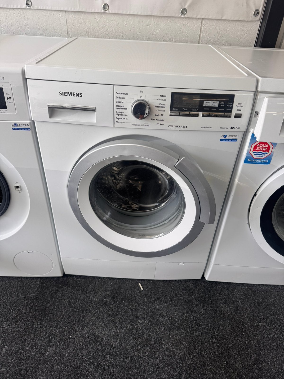 SIEMENS 1400 8 KG IQ-700 ECO A+++ 8 KG met 2 jaar garantie