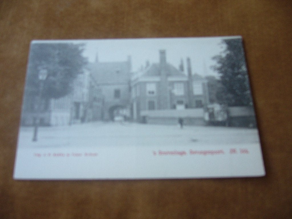 S, GRAVENHAGE  =  GEVANGENPORT  BRIEFKAART, Ophalen of Verzenden, Voor 1920, Ongelopen, Zuid-Holland
