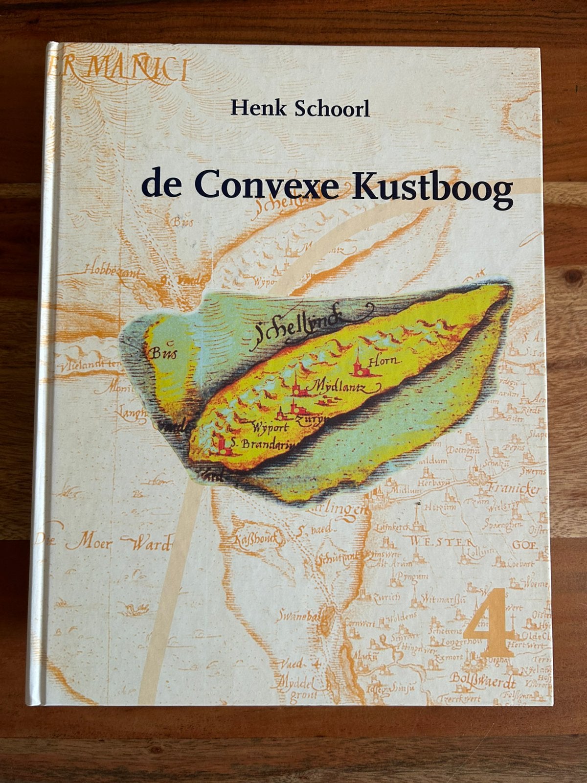 De Convexe Kustboog 4 - Texel - Vlieland - Terschelling, Ophalen of Verzenden, Zo goed als nieuw, Dr. Henk Schoorl