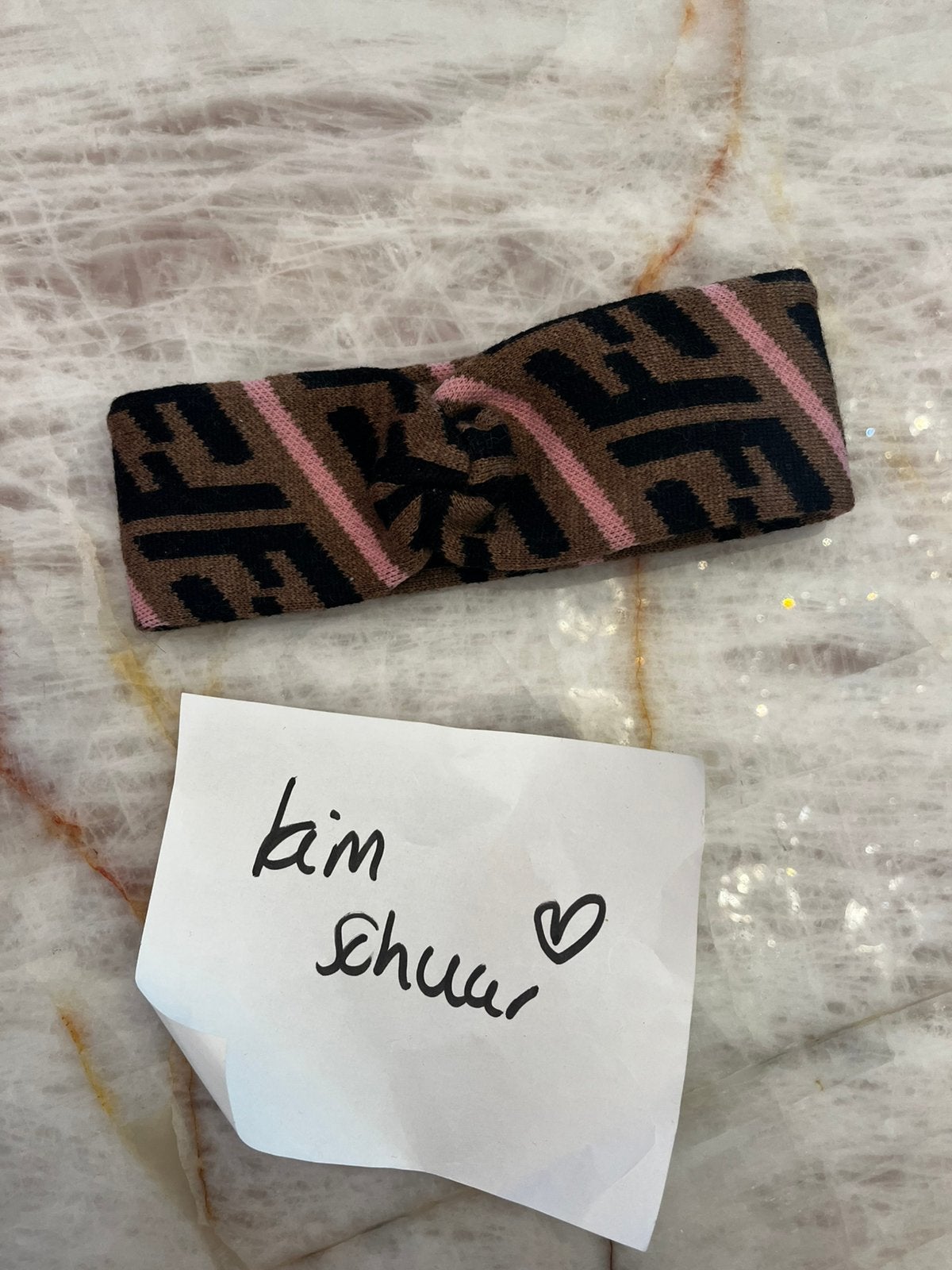 Originele fendi haarband meisje 4-8 jaar, Ophalen of Verzenden, Zo goed als nieuw