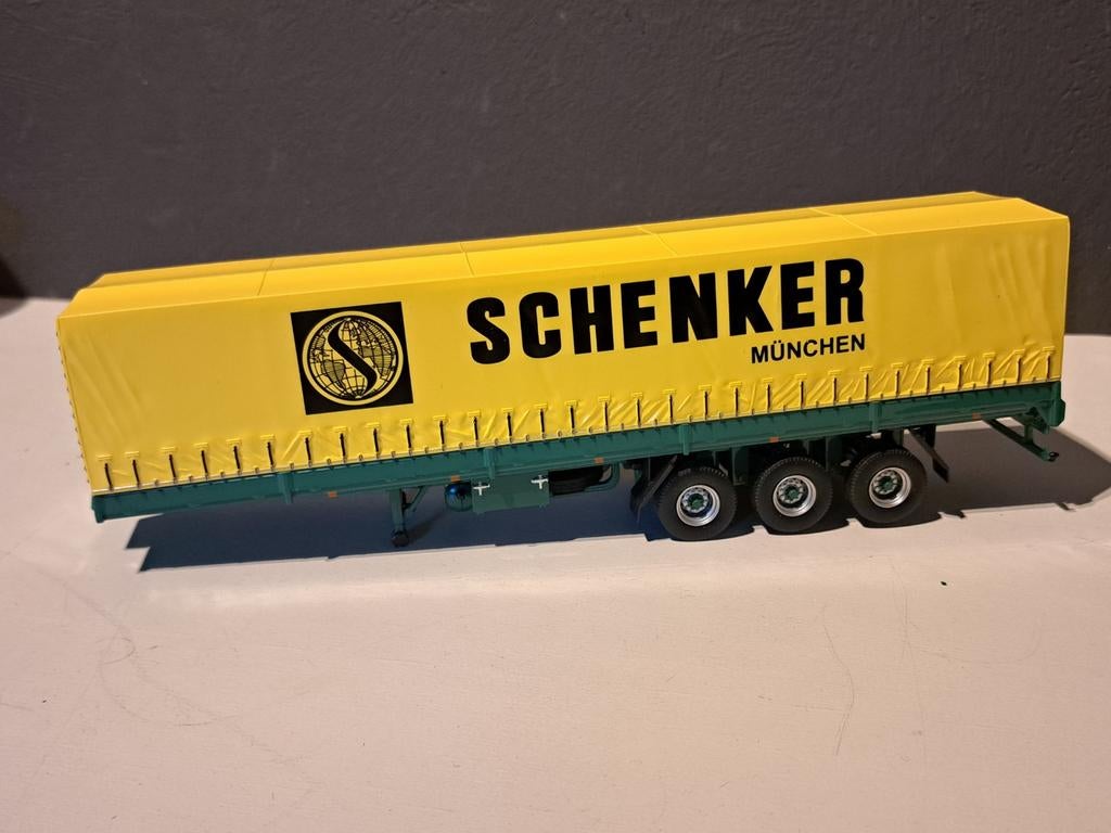 Tekno Schenker classic, Hobby en Vrije tijd, Modelauto's | 1:50, Ophalen of Verzenden, Zo goed als nieuw, Bus of Vrachtwagen, Tekno