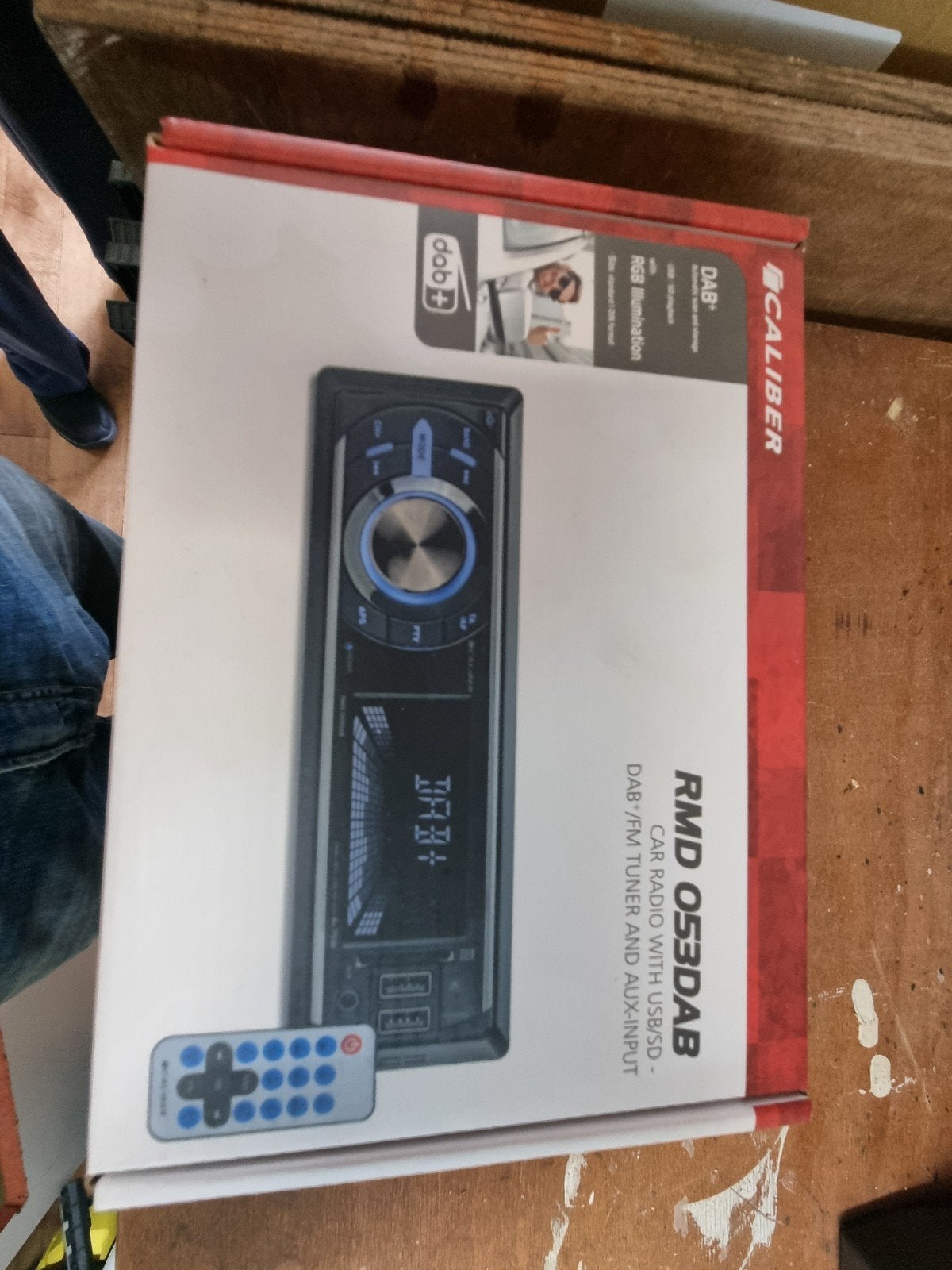 Caliber RMD 053DAB Autoradio met DAB+, USB, SD en AUX, Auto diversen, Ophalen of Verzenden, Nieuw
