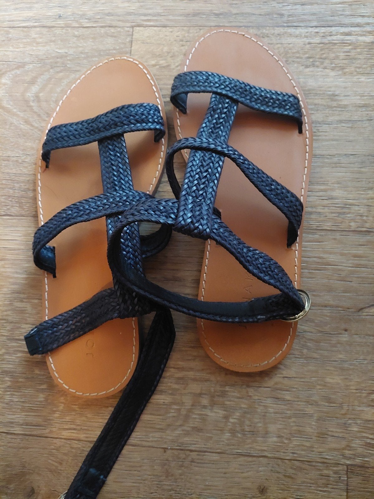 Jonak sandalen maat 40, Ophalen, Zwart, Sandalen of Muiltjes, Jonak