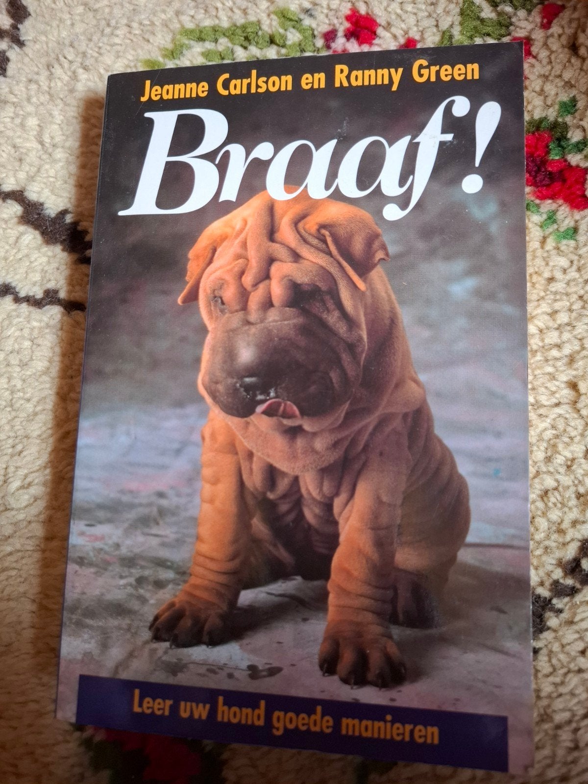 Braaf! Leer uw hond goede manieren Jeanne Carlson & Ra, Ophalen of Verzenden, Gelezen, Honden, Jeanne Carlson en Ranny Green