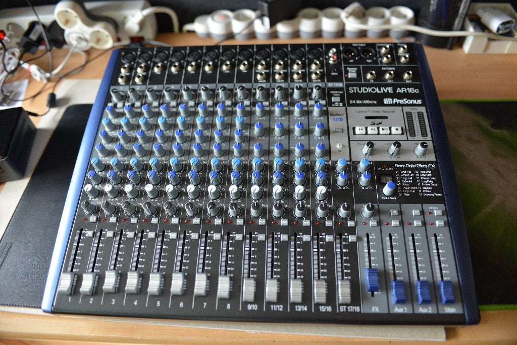 PreSonus StudioLive AR16c  USB C, Ophalen, Zo goed als nieuw, 10 tot 20 kanalen, Microfooningang