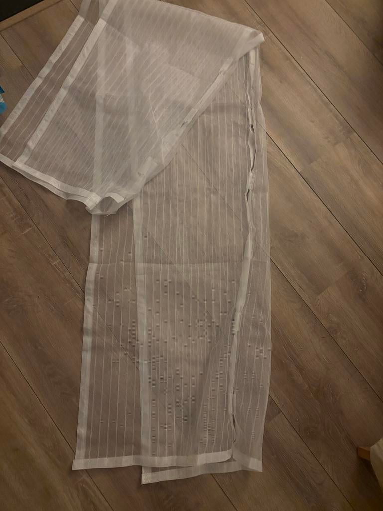 Magnetisch Hordeur Gordijn Wit 100x210 cm, Ophalen, 200 cm of meer, Wit, Nieuw