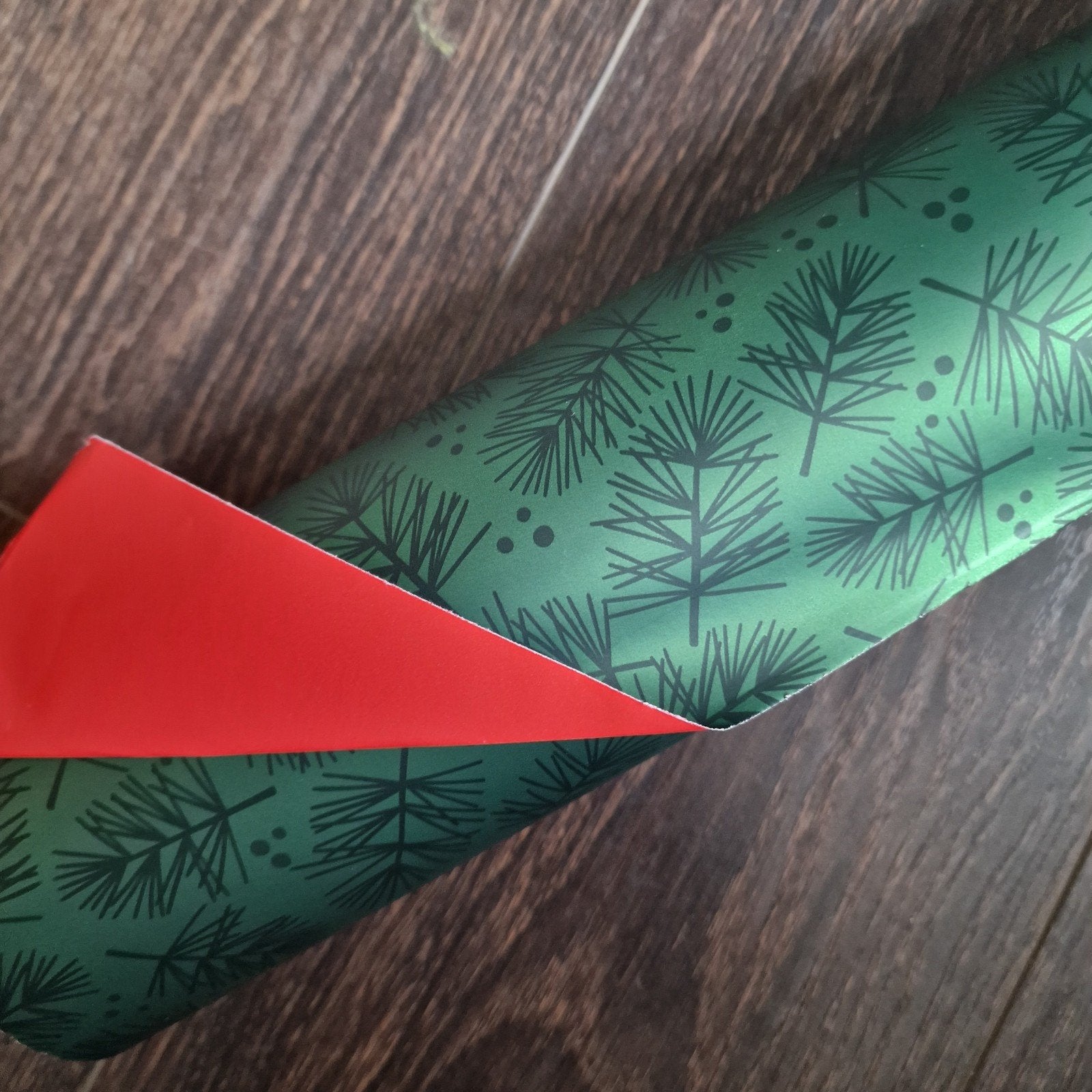 Dubbelzijdig stevig Kerst cadeaupapier, winkelrol 50cm breed, Ophalen of Verzenden, Nieuw