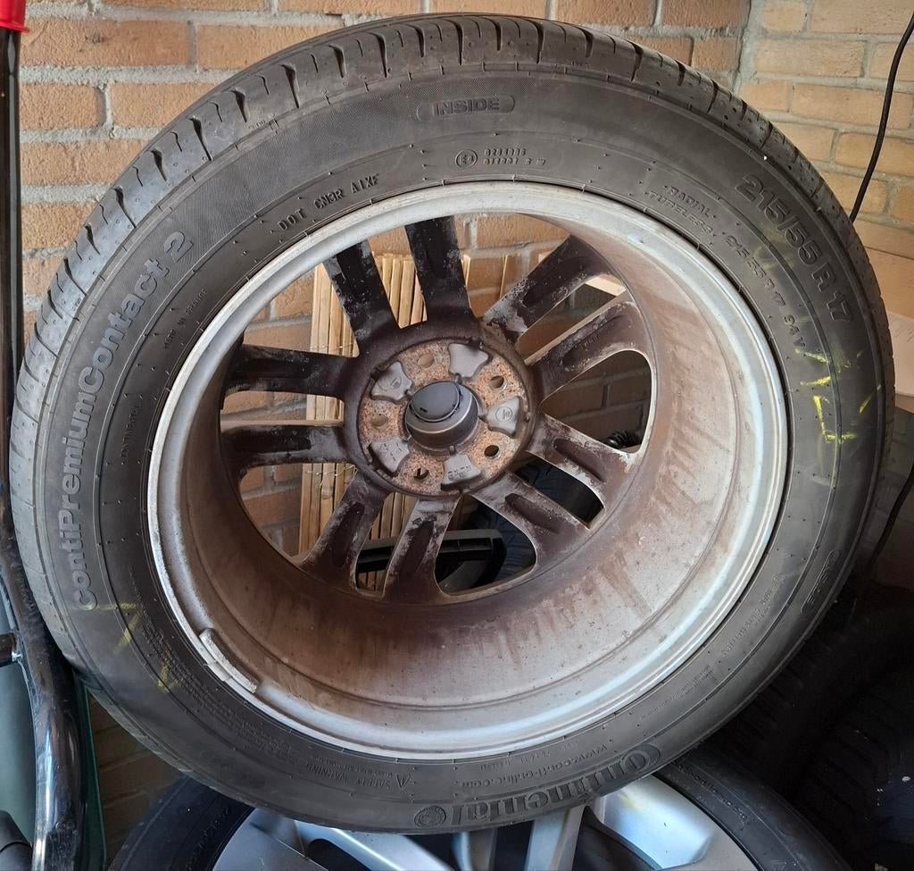 8 nissan juke banden met velgen, Auto-onderdelen, Banden en Velgen, Ophalen of Verzenden, 16 inch, Zomerbanden, Banden en Velgen