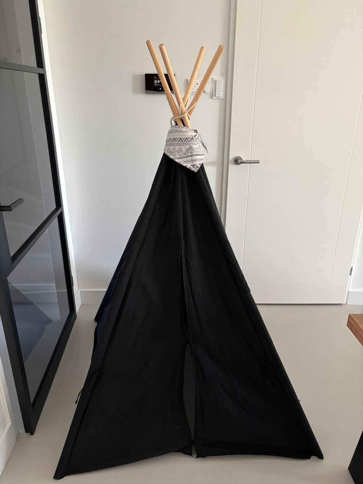 Zwarte tipi tent Casa, Kinderen en Baby's, Speelgoed | Speeltenten, Ophalen, Zo goed als nieuw