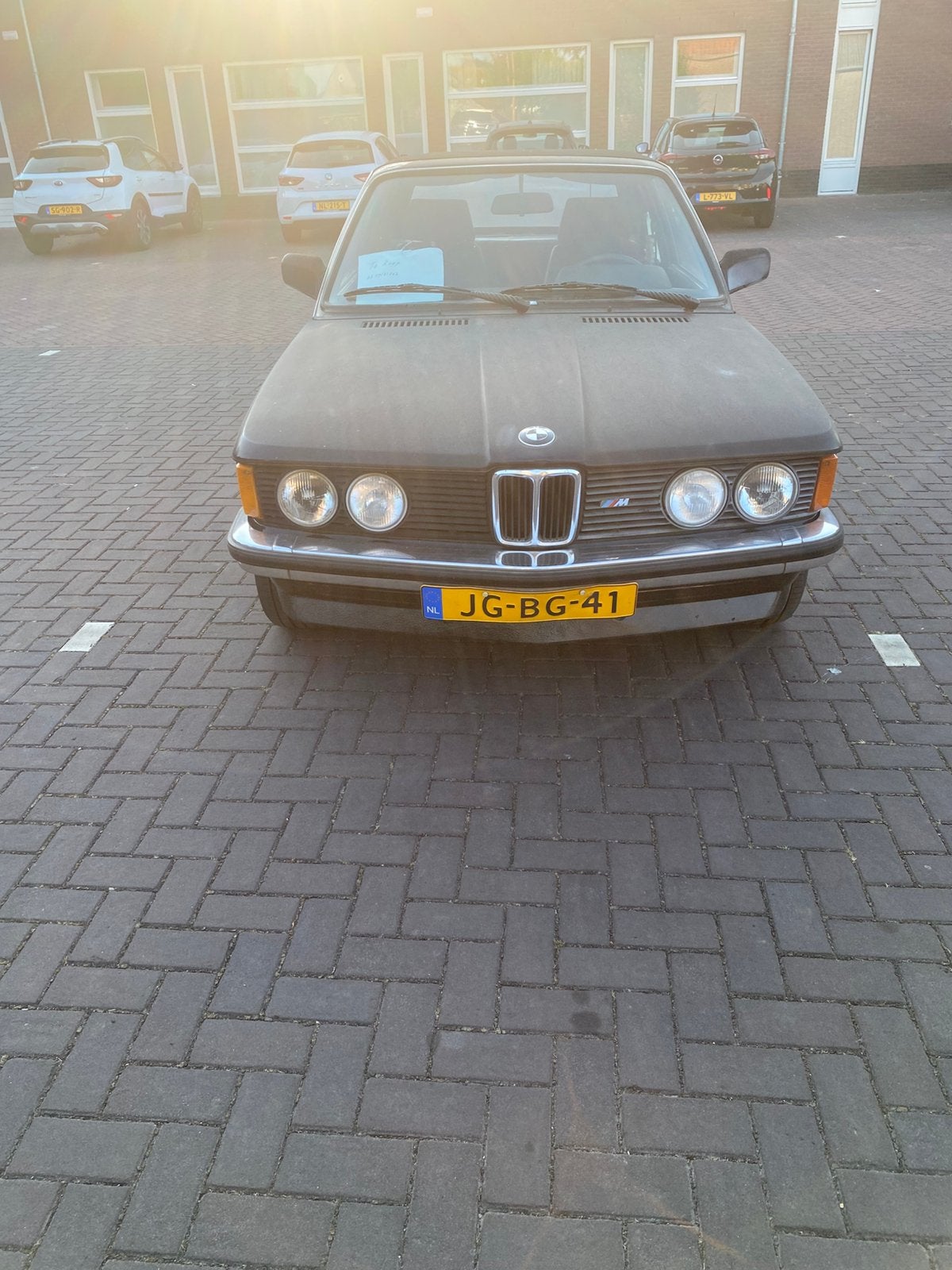 BMW 3-Serie 2.0 320 Baur Cabriolet 1979 Zwart, Auto's, Automaat, Cabriolet, Zwart, 123 pk
