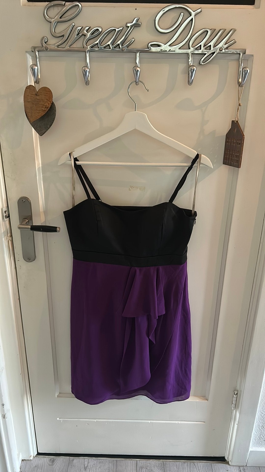 Jurk dames steps l, Kleding | Dames, Ophalen of Verzenden, Zo goed als nieuw, Maat 42/44 (L), Knielengte