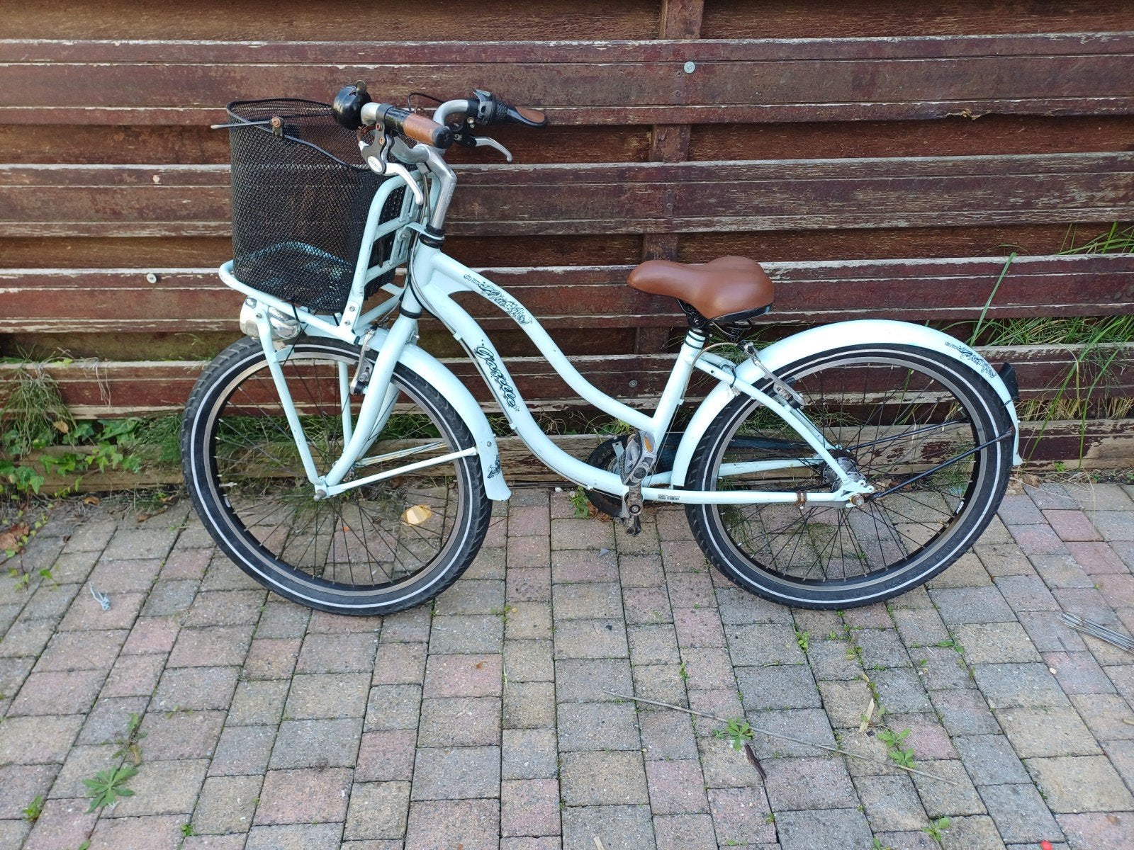 Gazelle meidenfiets 24 inch, Fietsen en Brommers, Ophalen, Gebruikt, 24 inch, Handrem
