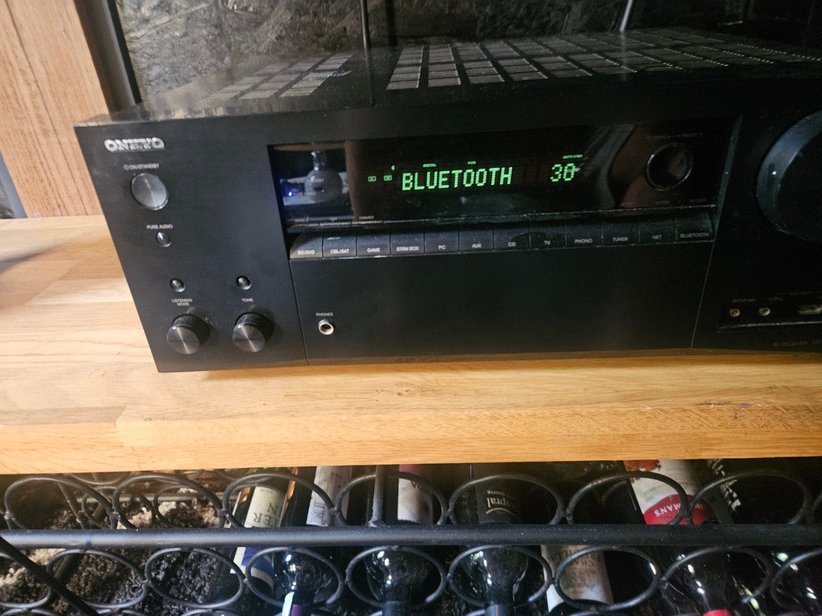 OnkyoHT-R 695 AV-receiver met Bluetooth, Audio, Tv en Foto, Versterkers en Receivers, Gebruikt, Overige systemen, 120 watt of meer