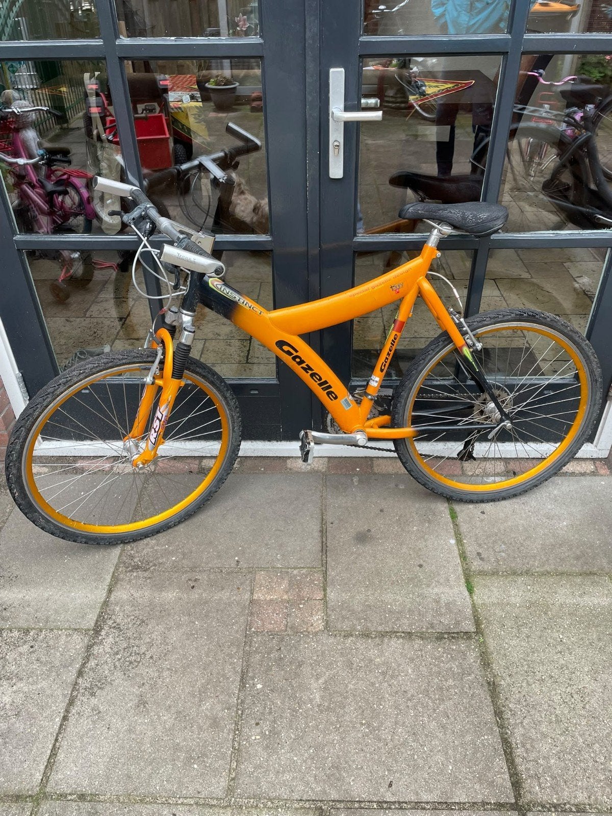 Gazelle Instinct Mountainbike - Oranje 26 inch, Fietsen en Brommers, Ophalen, Gebruikt, Hardtail, Gazelle