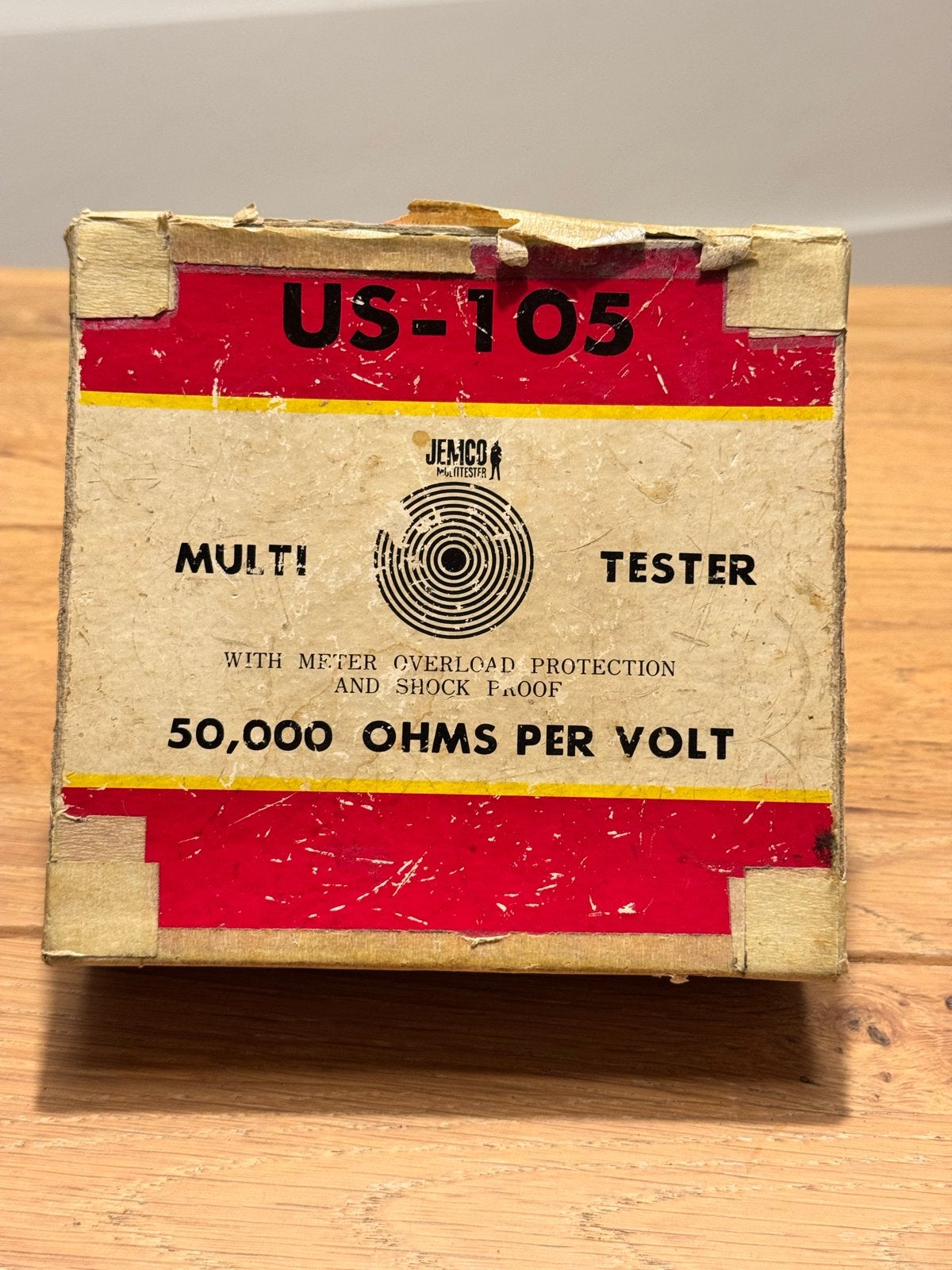 JEMCO US-105 Multimeter - Vintage Analoge Tester, Ophalen of Verzenden