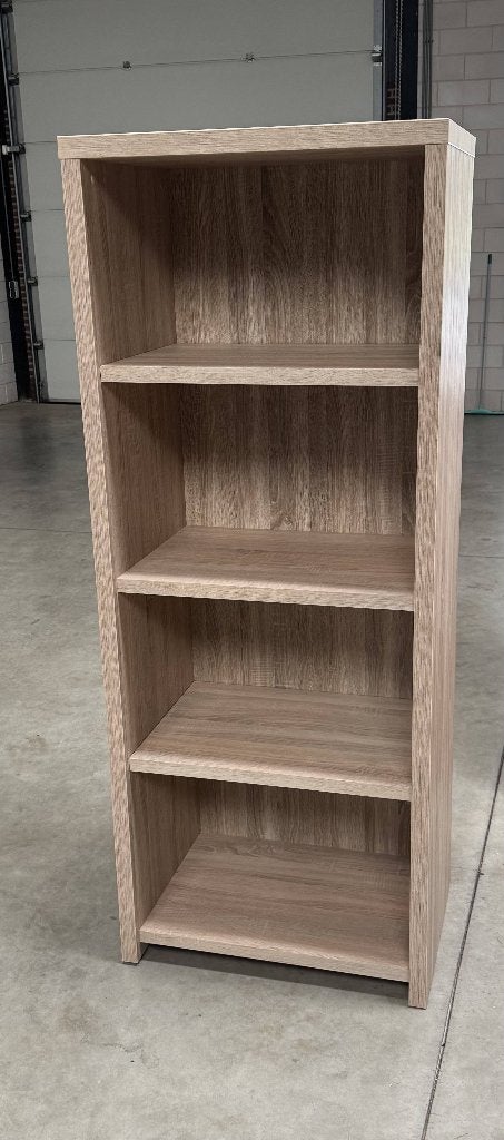 Boekenkast met 4 planken - licht houtkleur, Ophalen