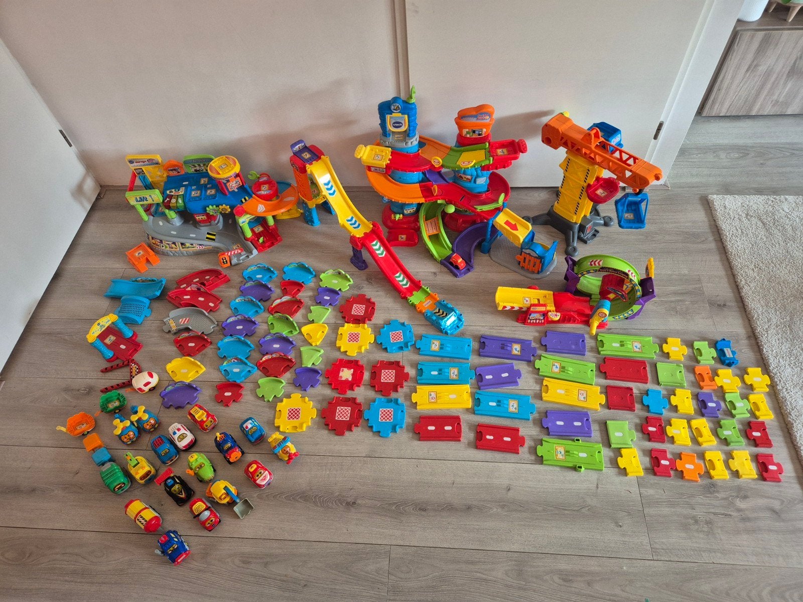Grote VTech Toet Toet Auto's set met diverse banen en auto's, Ophalen