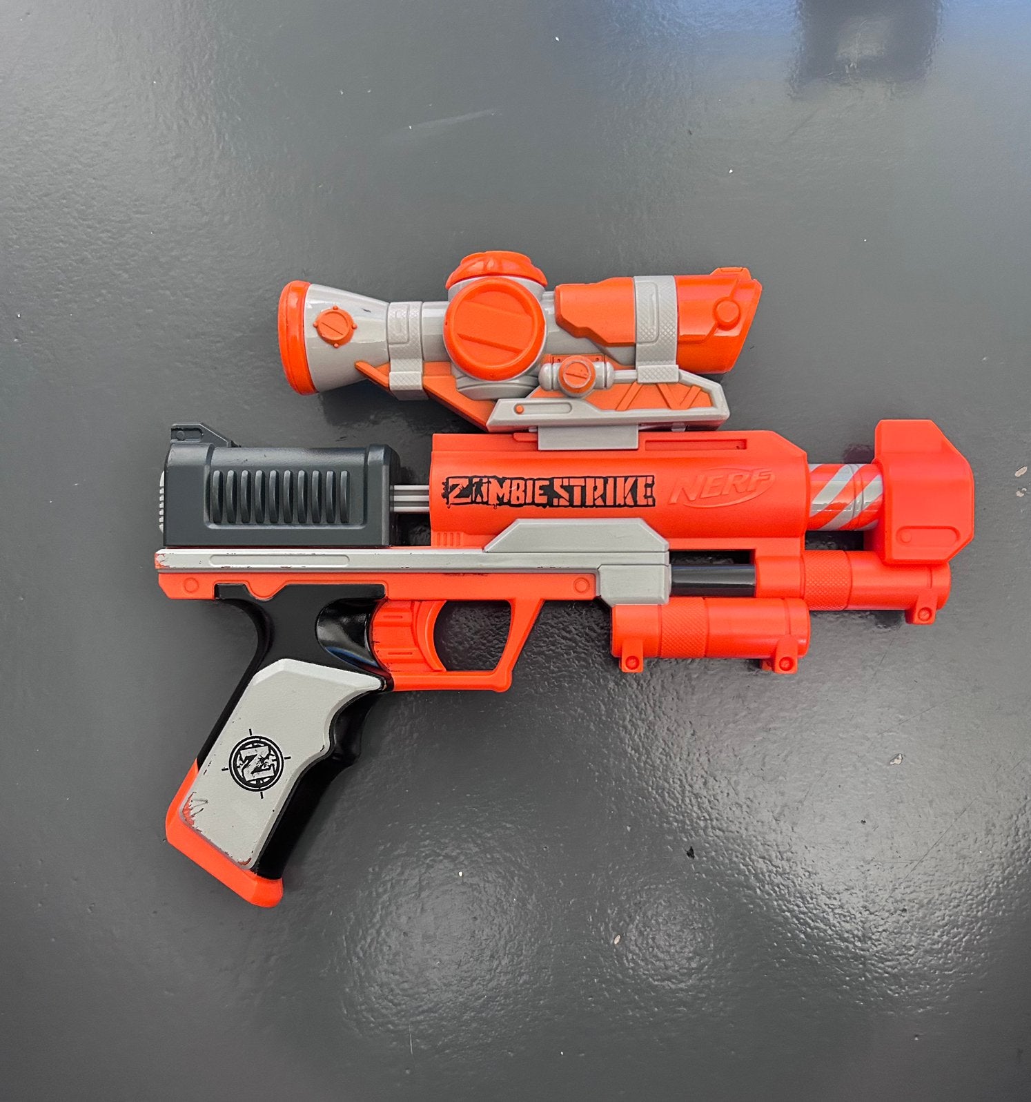 Nerf zombiestrike, Ophalen of Verzenden, Gebruikt
