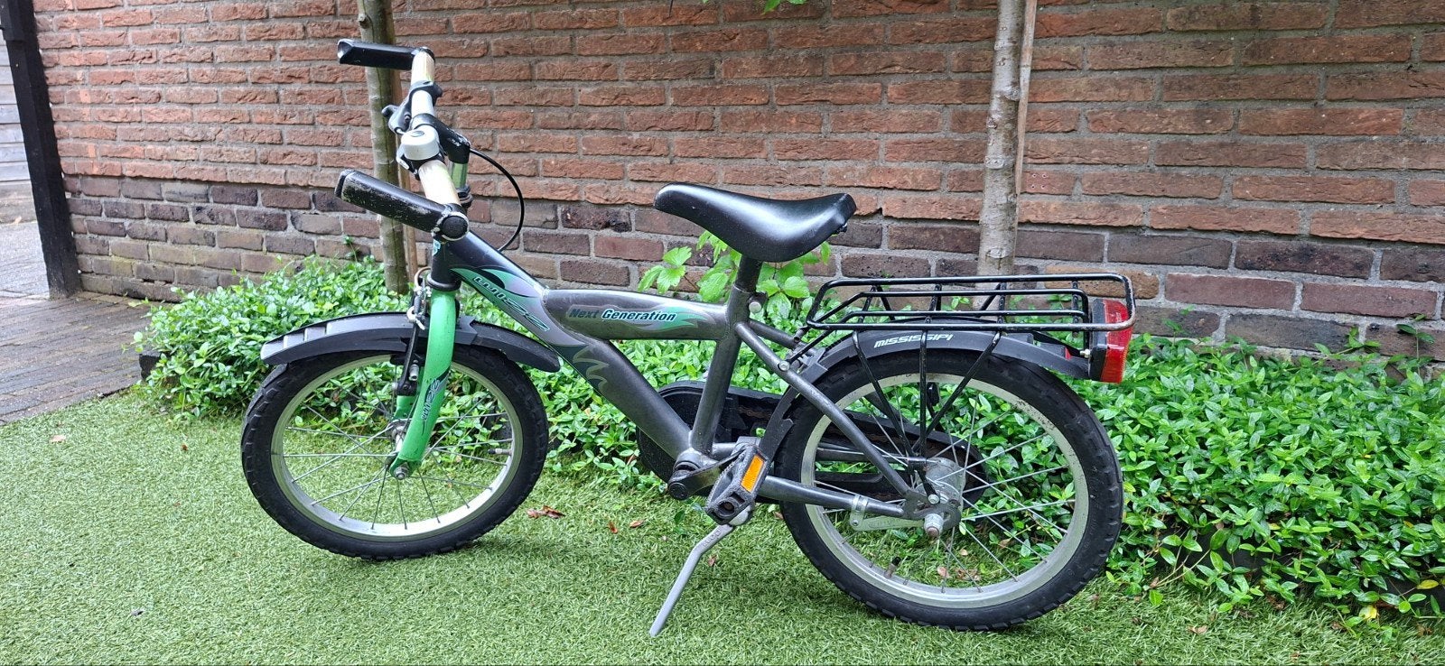 Kinderfiets 16 inch - Perfect voor de jonge fietser, Ophalen of Verzenden, Gebruikt, Terugtraprem, 16 tot 20 inch