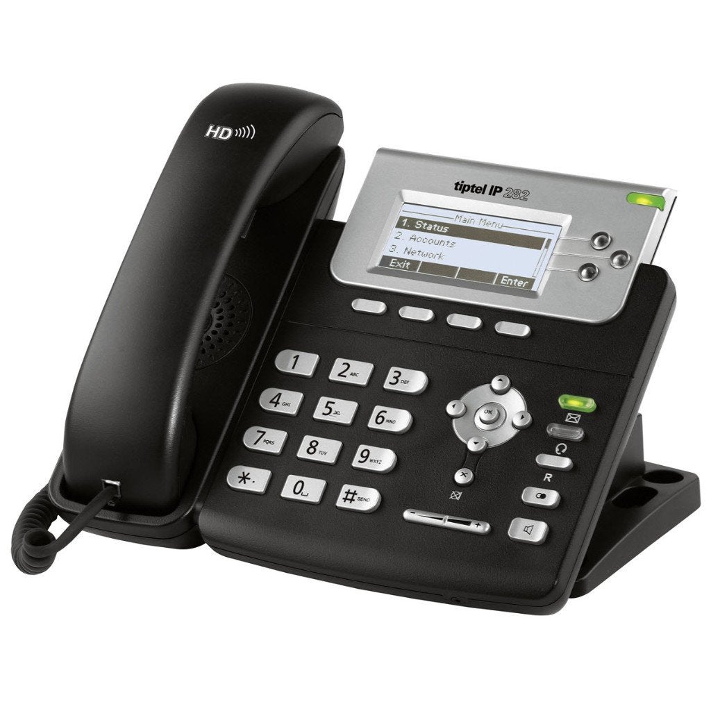 Tiptel IP 282 VoIP telefoon voor 3 lijnen, Ophalen of Verzenden, Gebruikt
